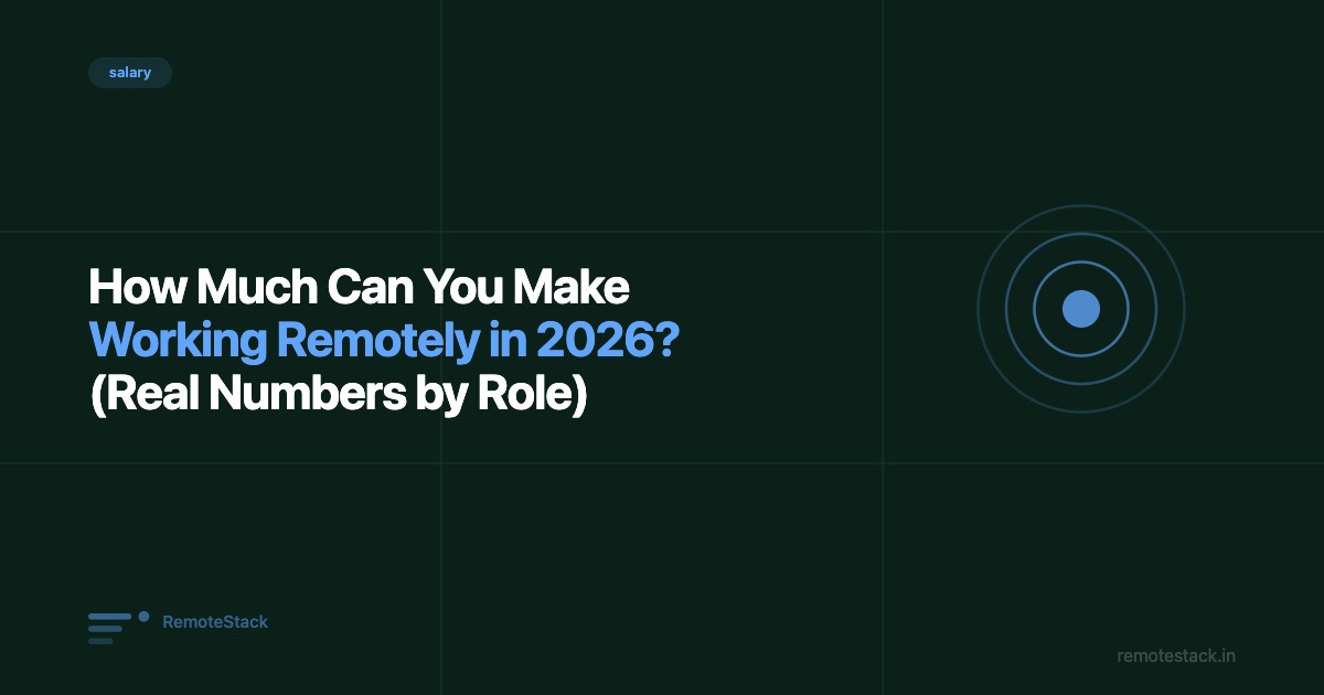 How Much Can You Make Working Remotely in 2026? (Real Numbers by Role)