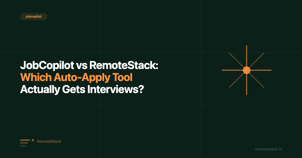 JobCopilot vs RemoteStack: Which Auto-Apply Tool Actually Gets Interviews?