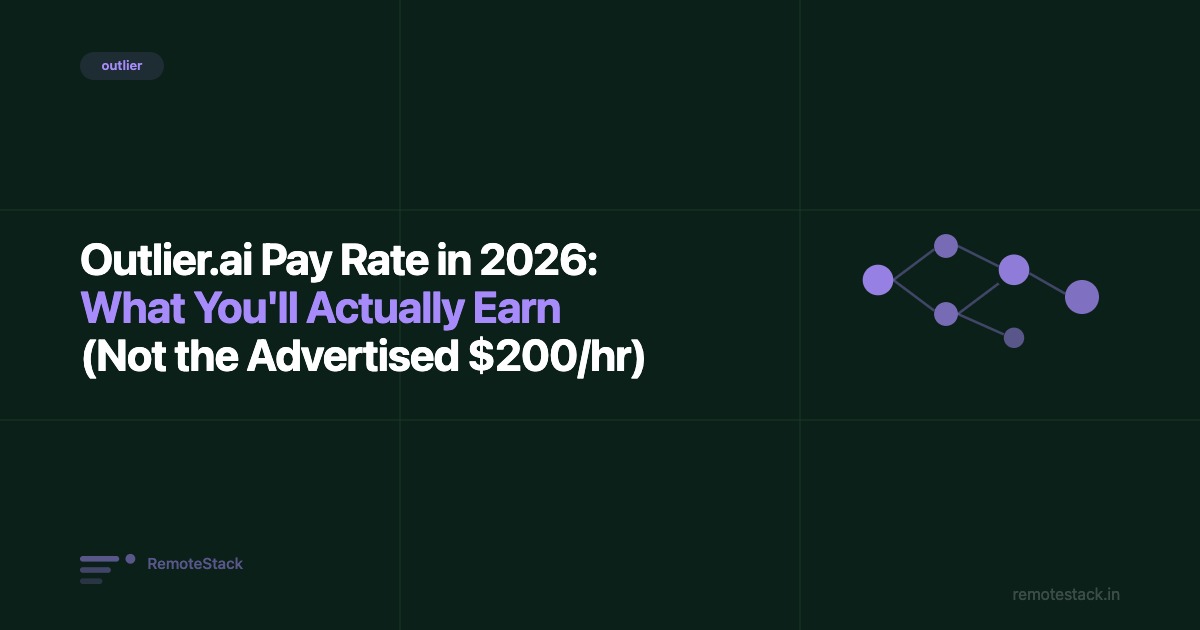 Outlier.ai Pay Rate in 2026: What You'll Actually Earn (Not the Advertised $200/hr)