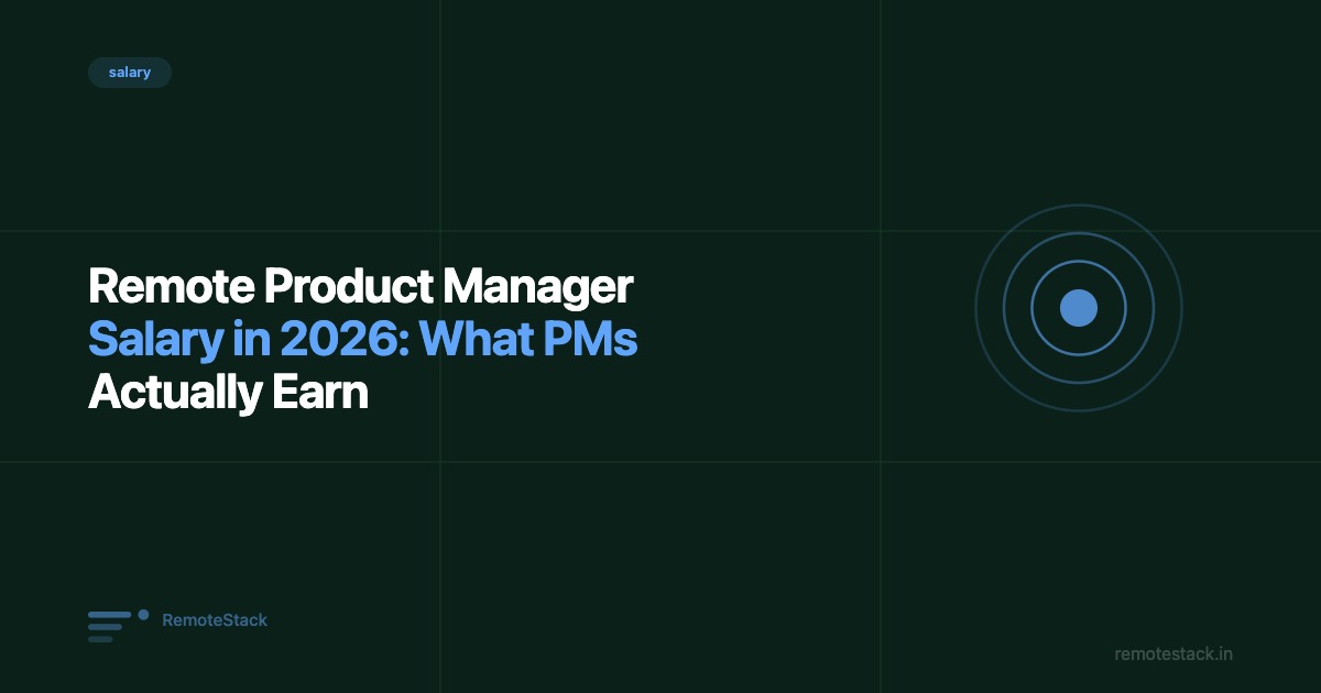Remote Product Manager Salary in 2026: What PMs Actually Earn