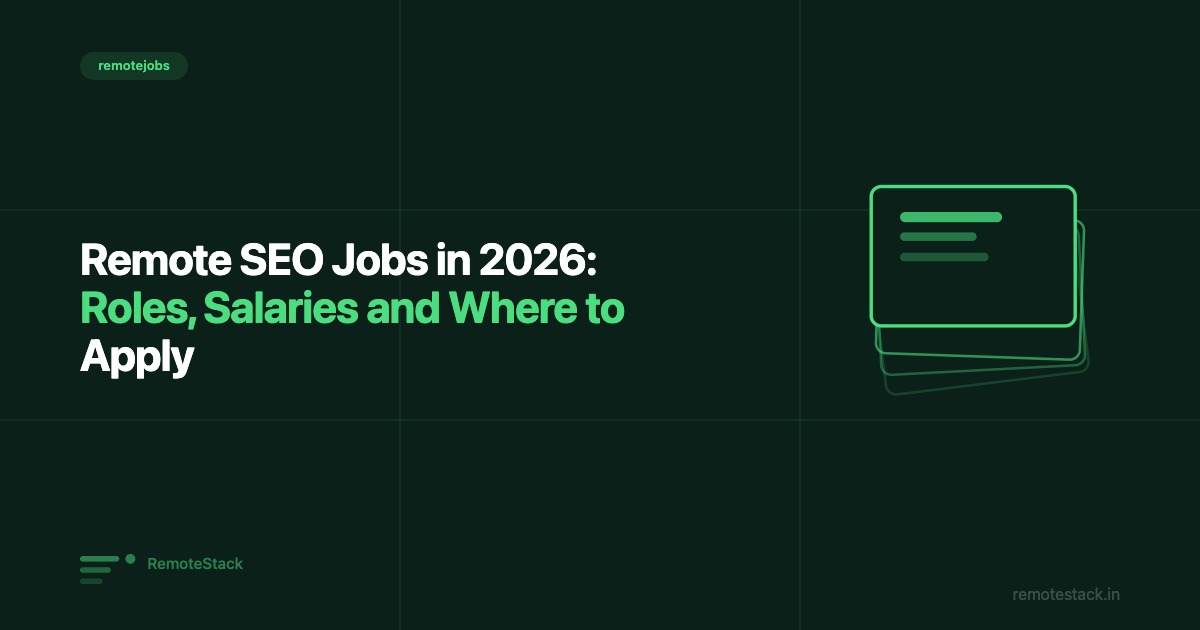 Remote SEO Jobs in 2026: Roles, Salaries and Where to Apply